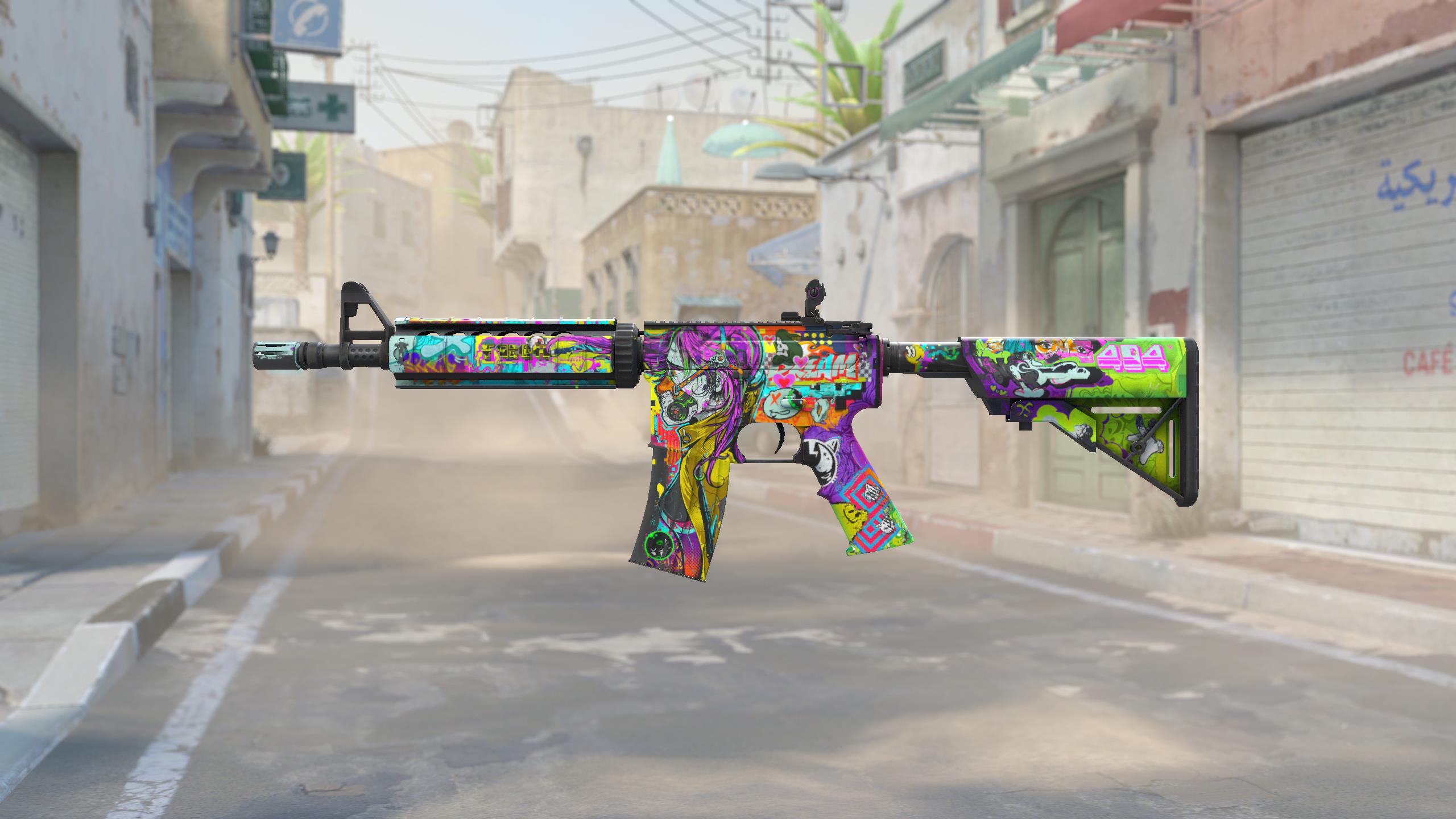 M4A4 | 活色生香 (久经沙场)