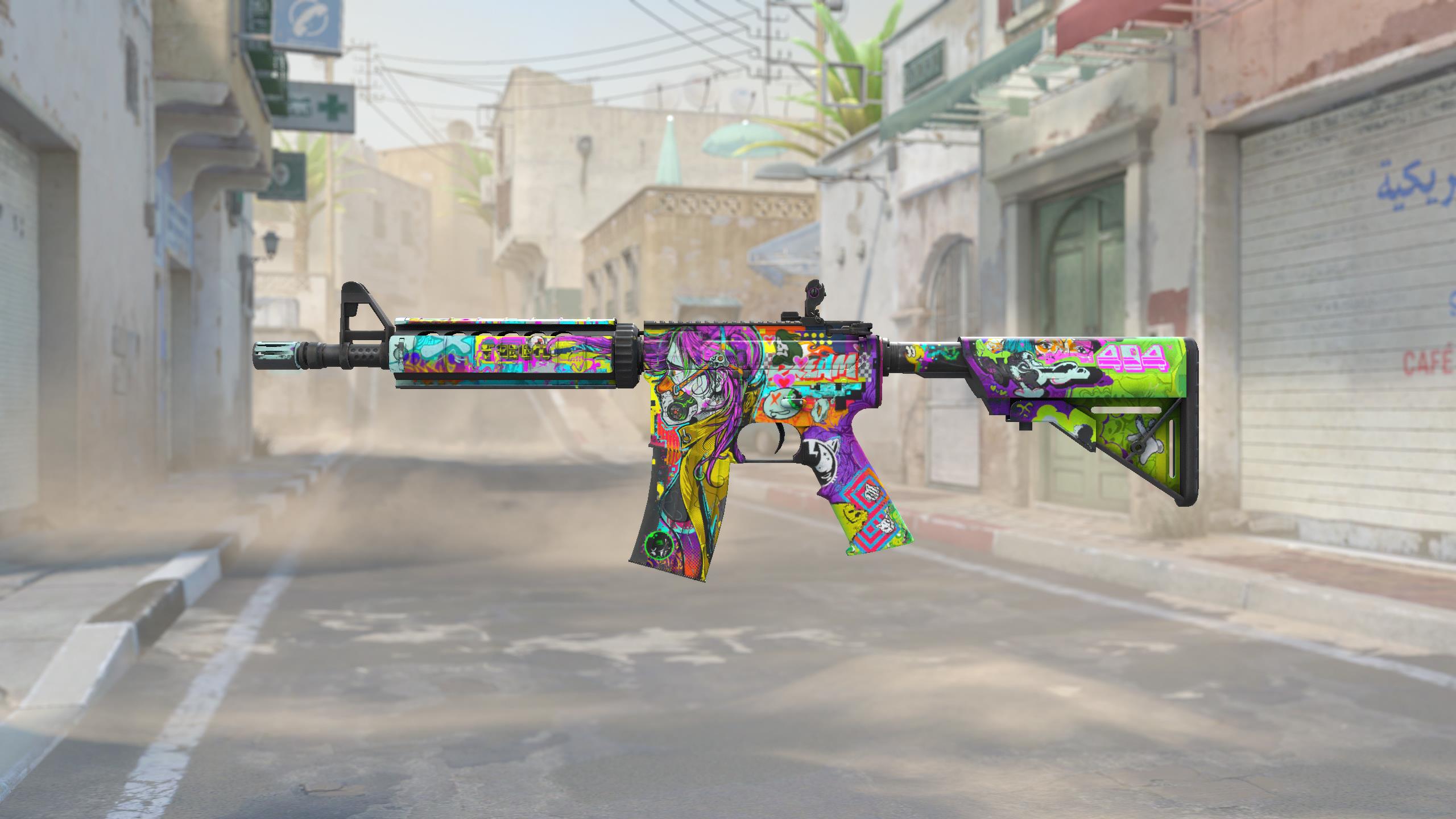 M4A4 | 活色生香 (久经沙场)