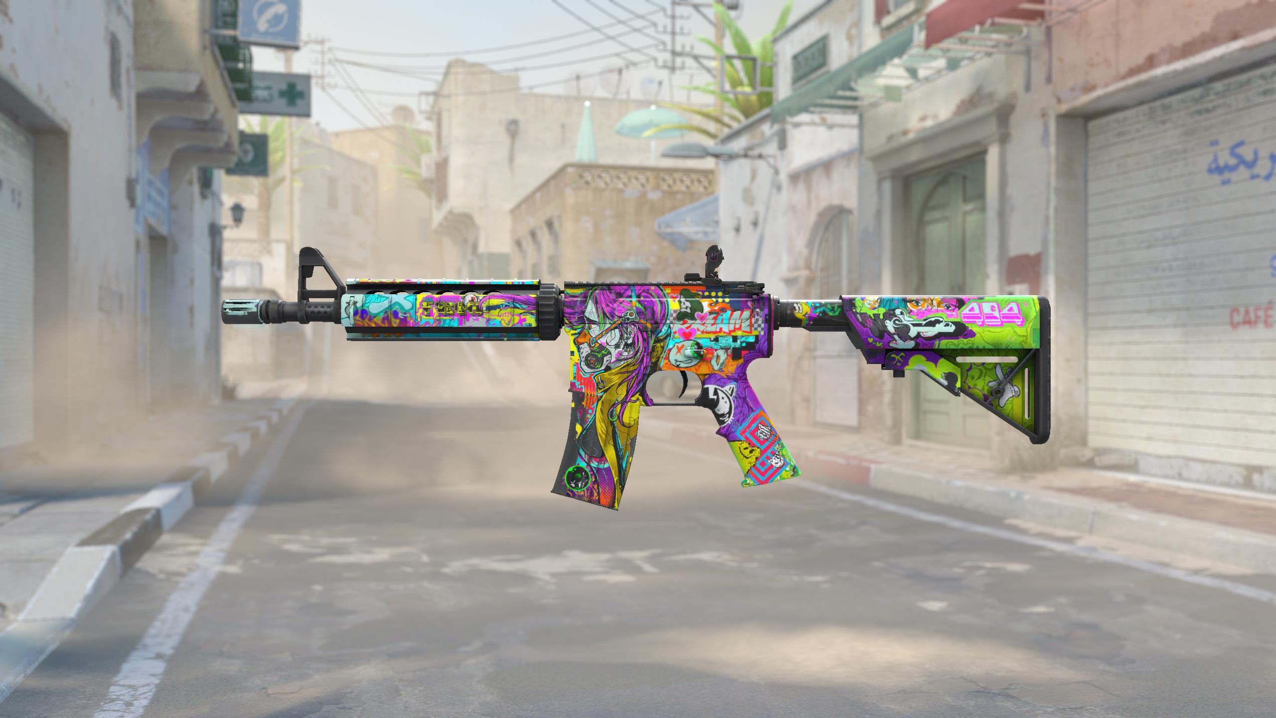 M4A4 | 活色生香 (久经沙场)
