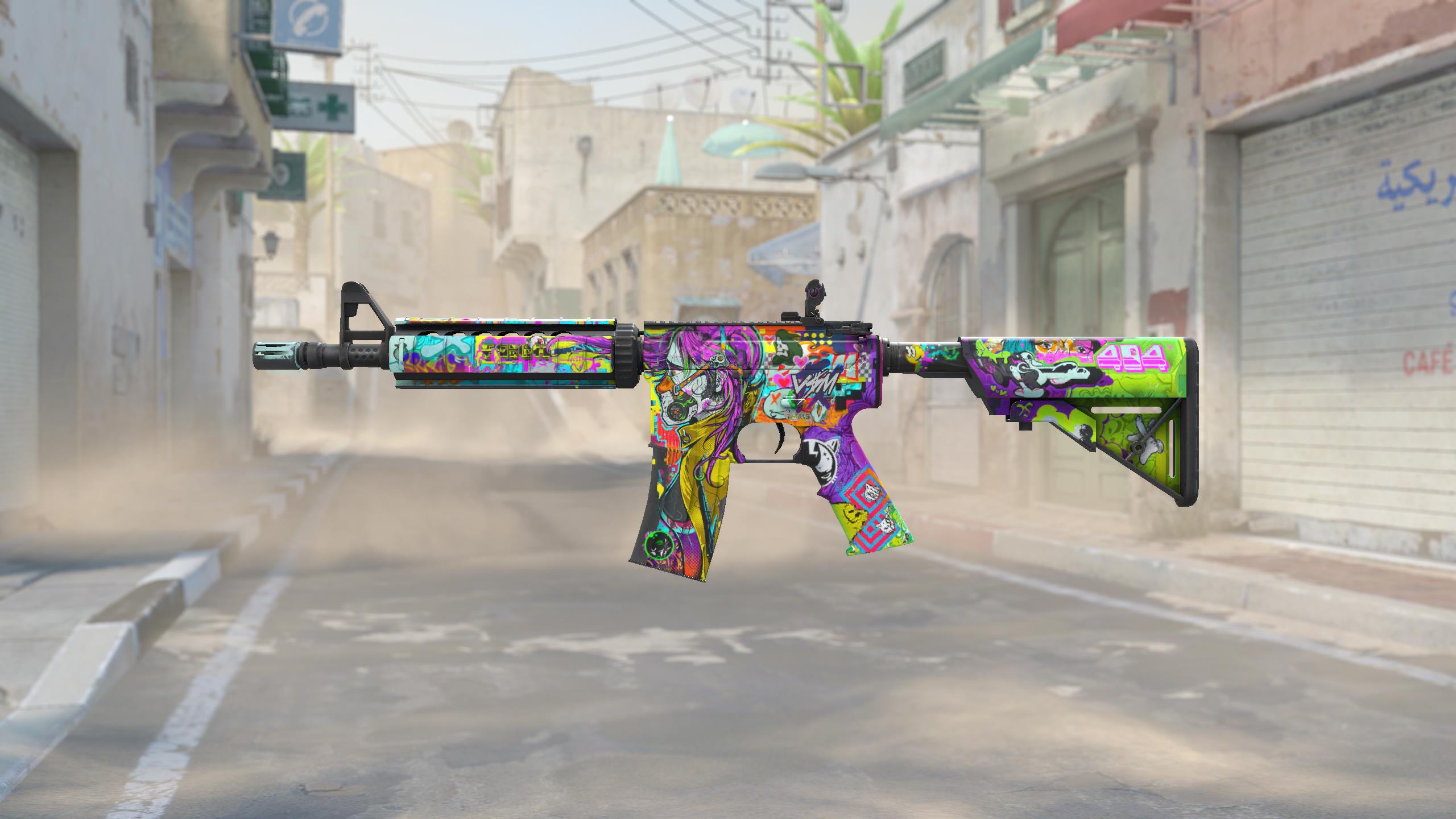 M4A4 | 活色生香 (久经沙场)