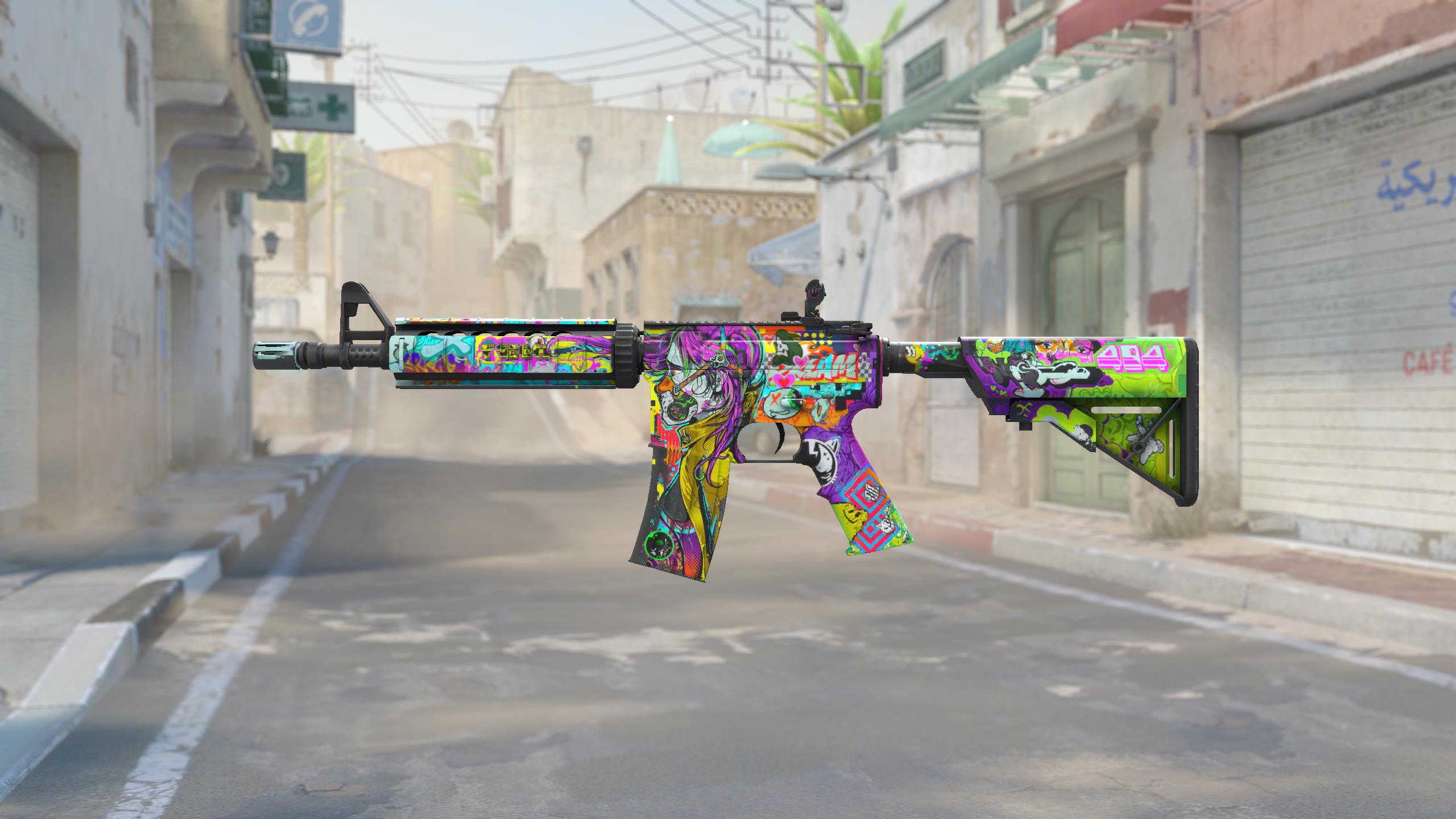 M4A4 | 活色生香 (久经沙场)