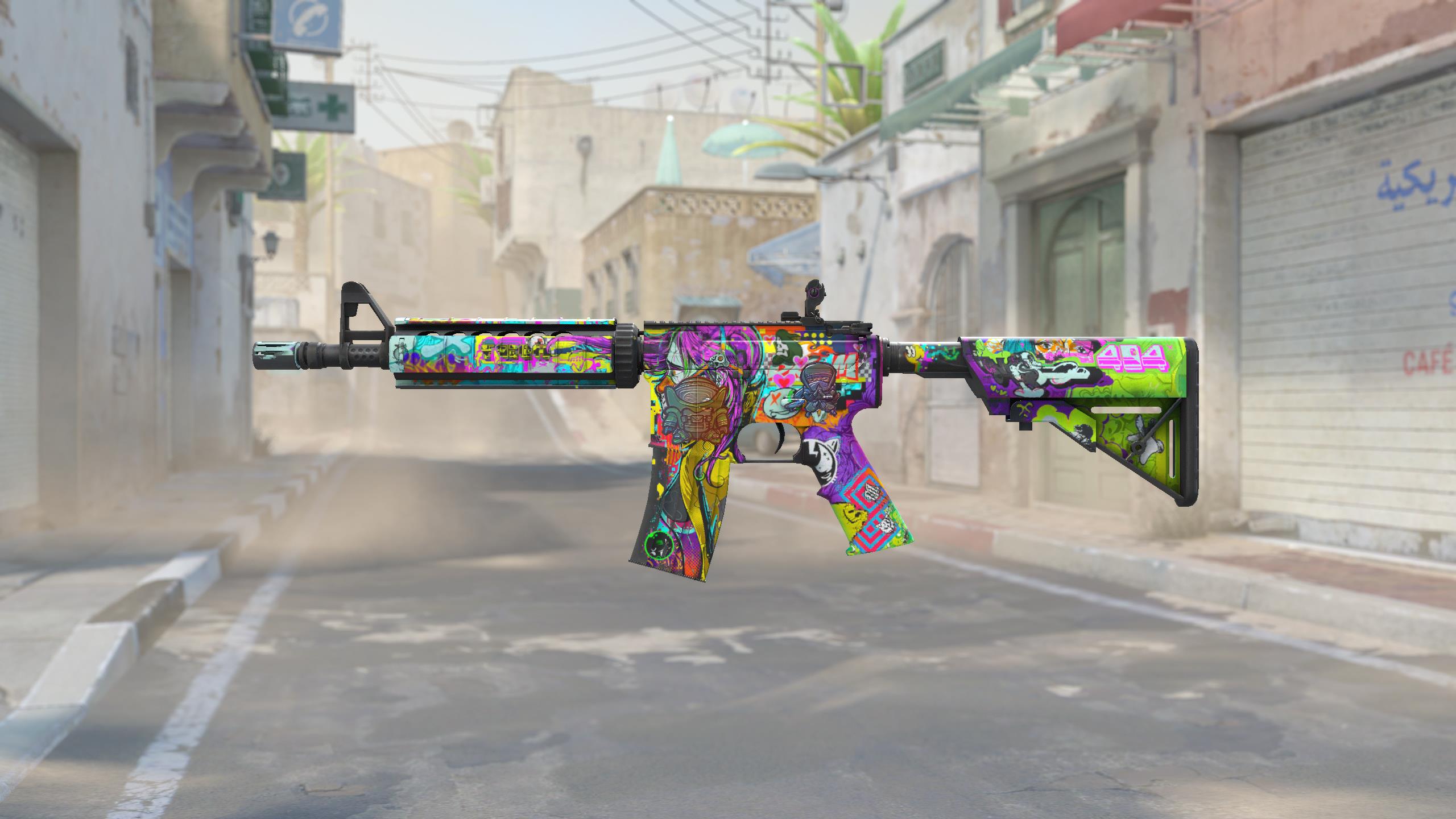 M4A4 | 活色生香 (久经沙场)