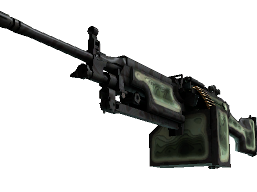 M249（StatTrak™） | 等高线 (略有磨损)